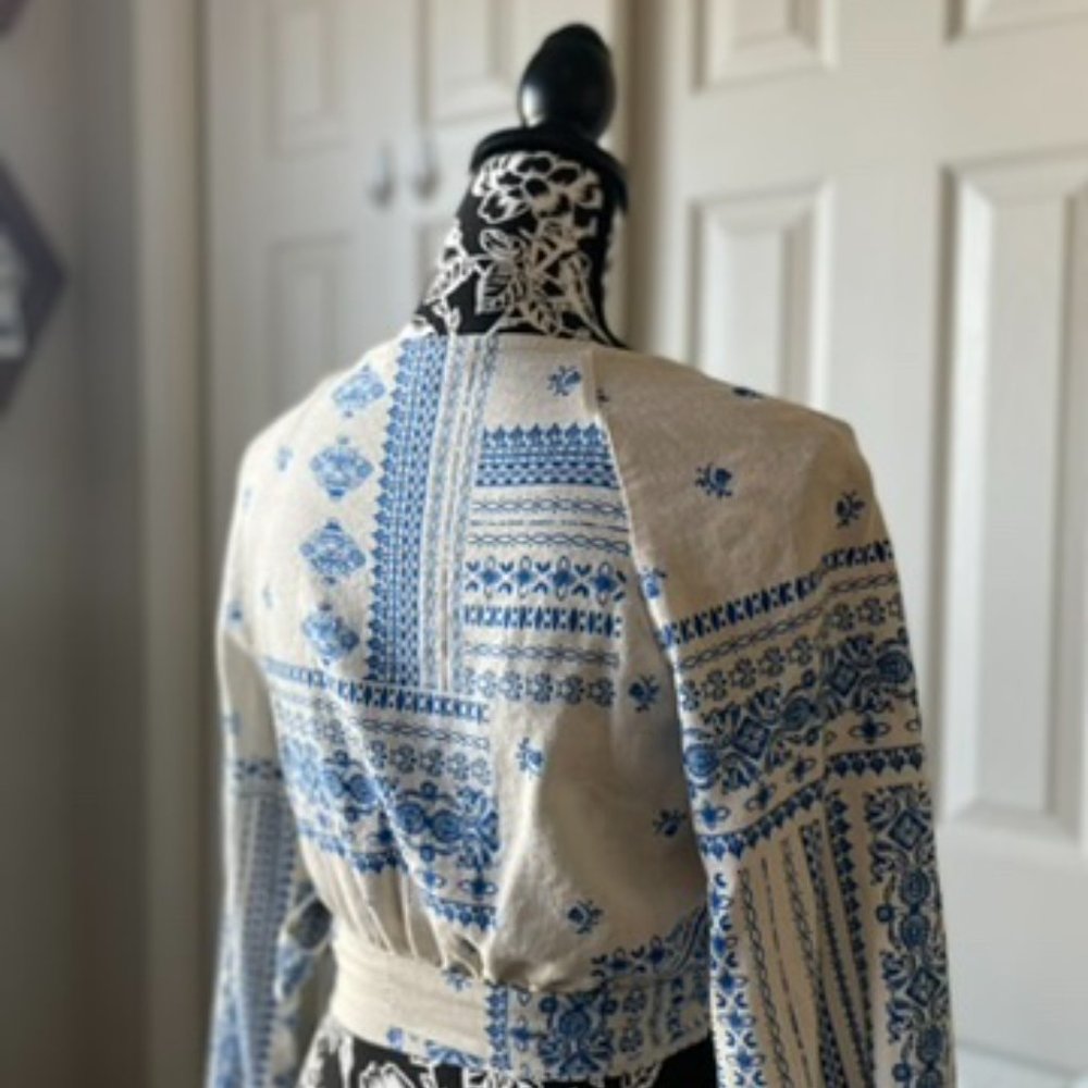 Wrap Crop Top - Picture 5 of 6